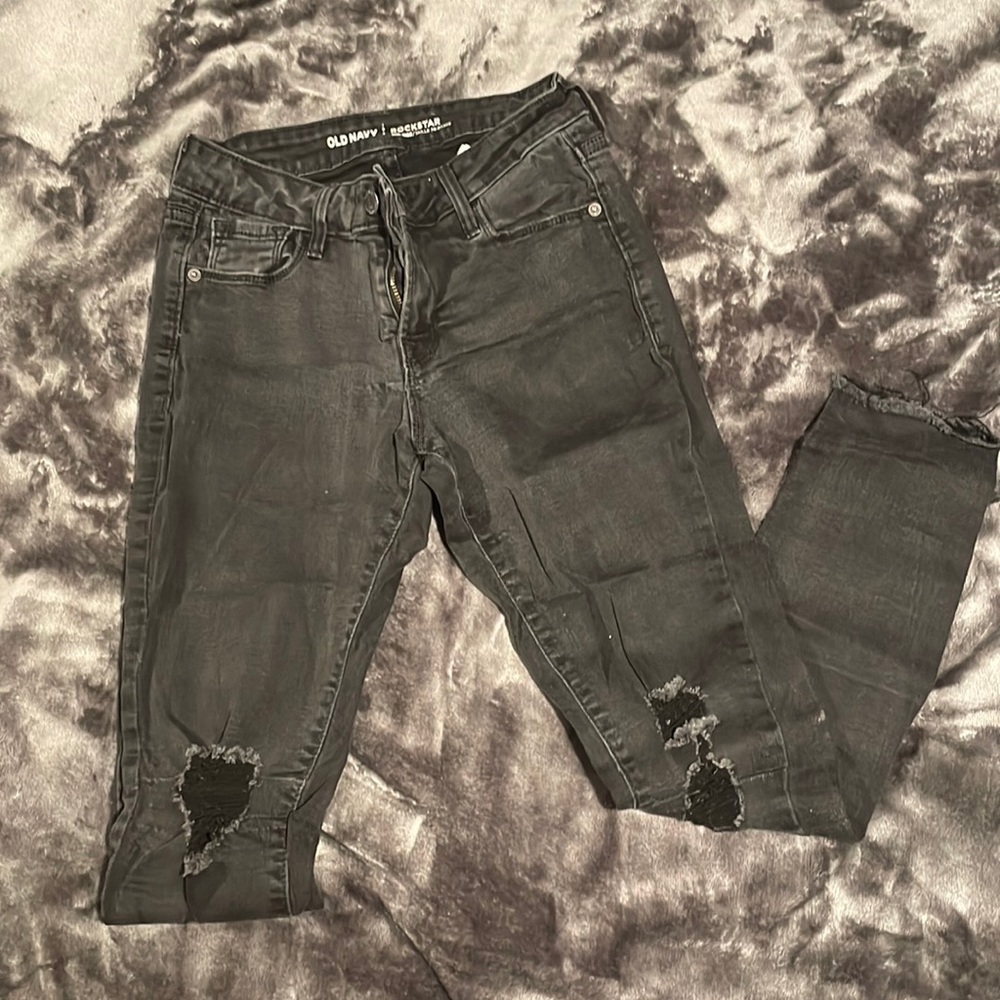 Black old navy jeans